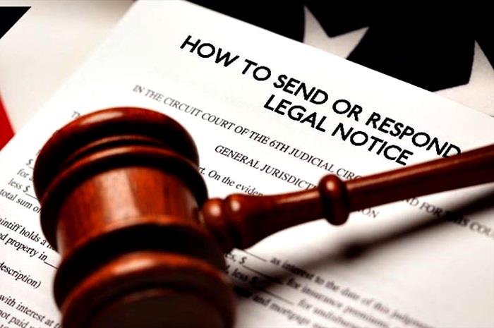 How To Send Or Respond To A Legal Notice?